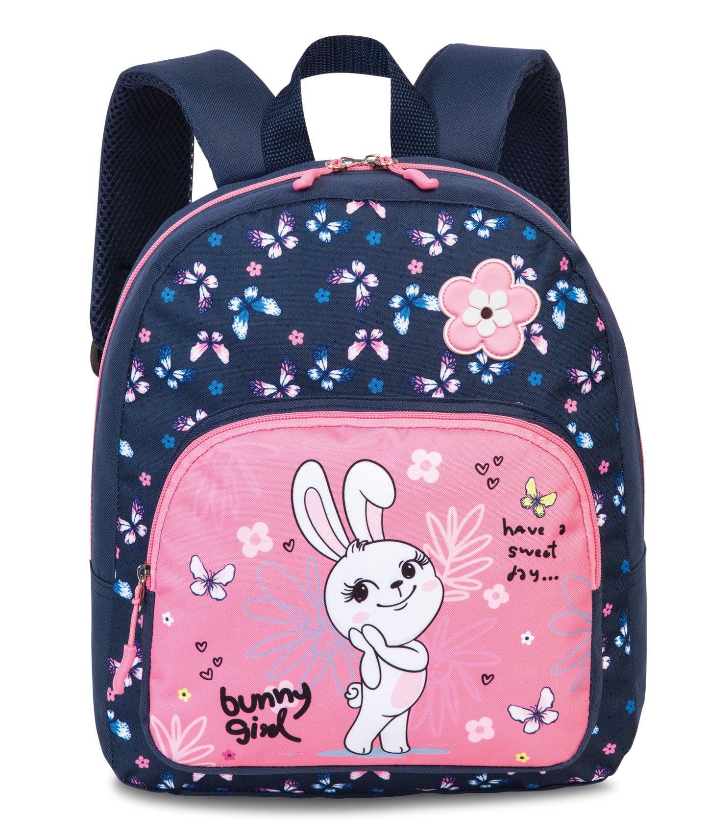 Fabrizio Kinderrucksack *dunkelblau/rosa Fabrizio