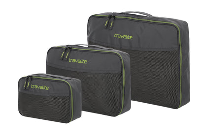ACCESSOIRES Packing Cubes 3er, Anthrazit