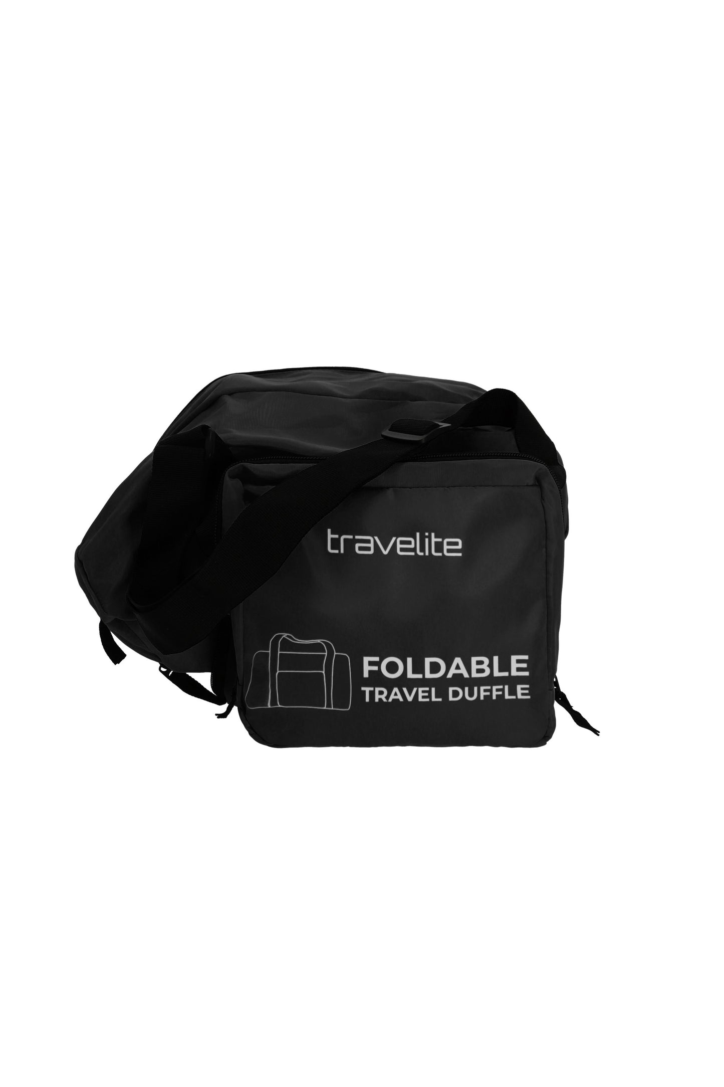 ACCESSOIRES Faltreisetasche, Schwarz