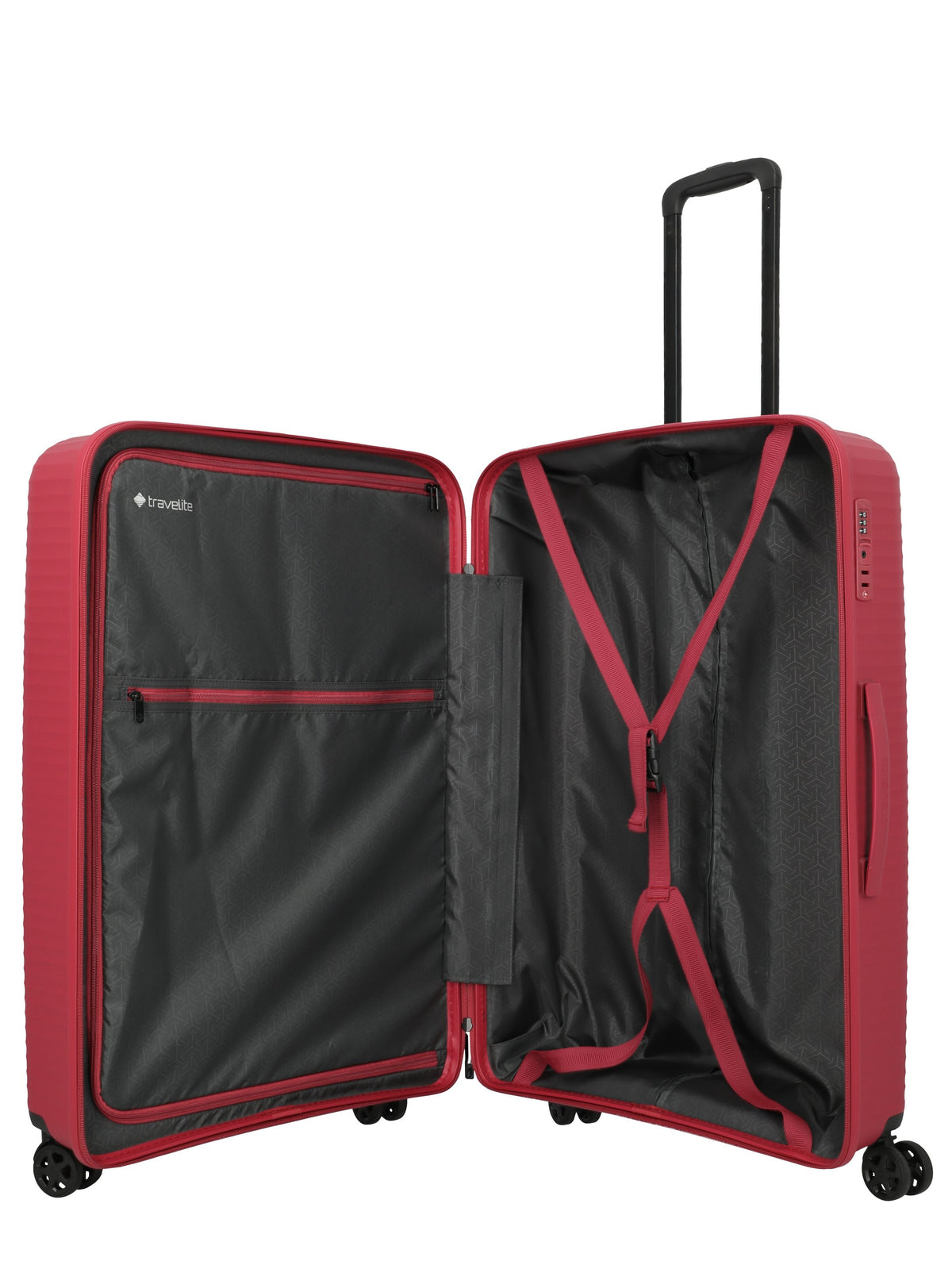Travelite AIR STRIPE Trolley 4w L/M exp./S
