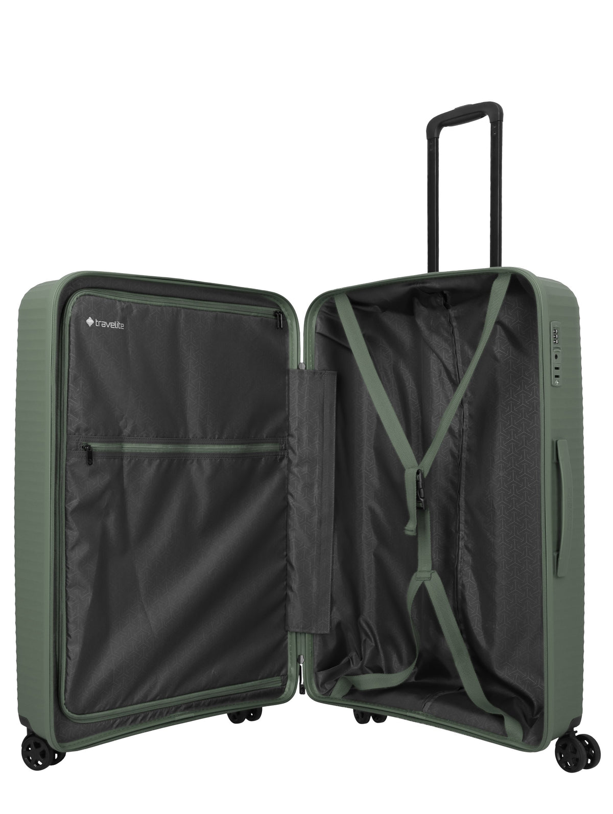 Travelite AIR STRIPE Trolley 4w L/M exp./S