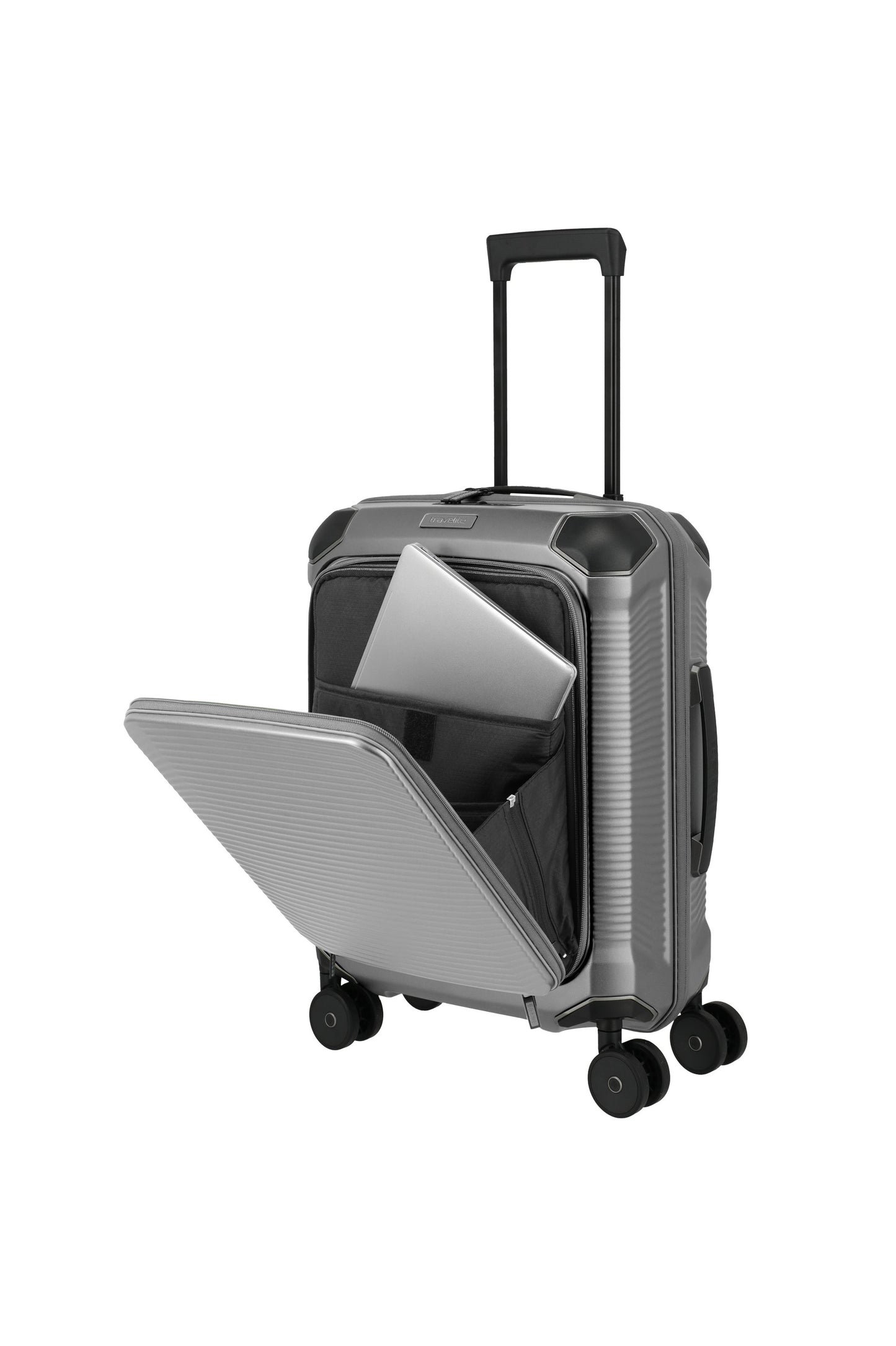 Travelite MILLENNIUM Trolley 4w S Vorderfach