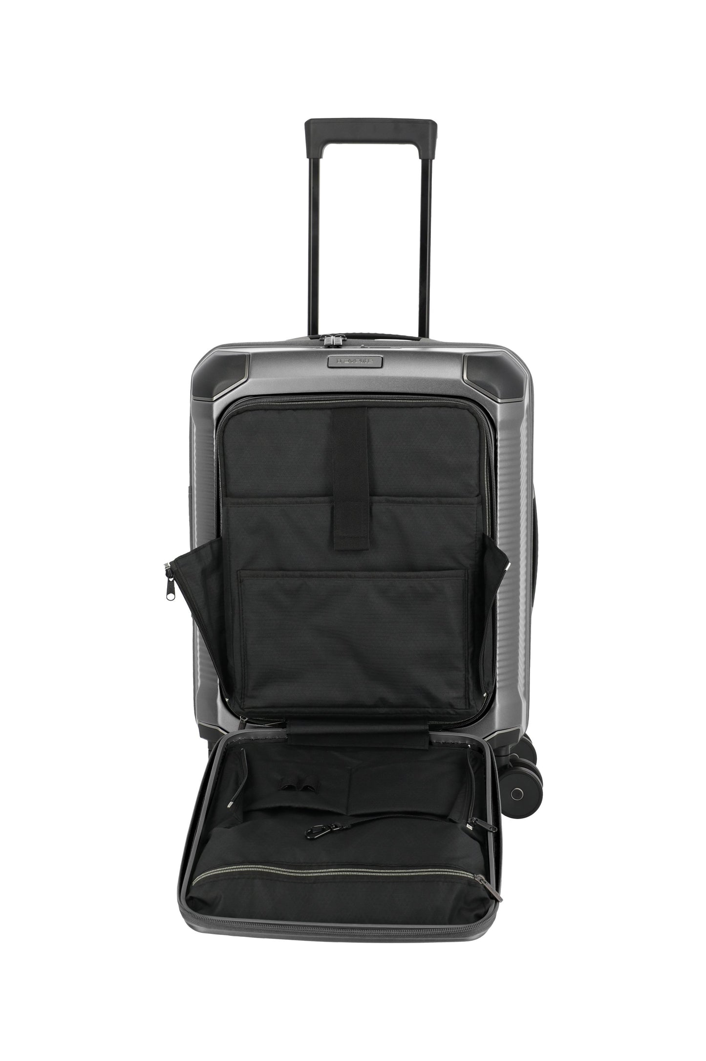 Travelite MILLENNIUM Trolley 4w S Vorderfach