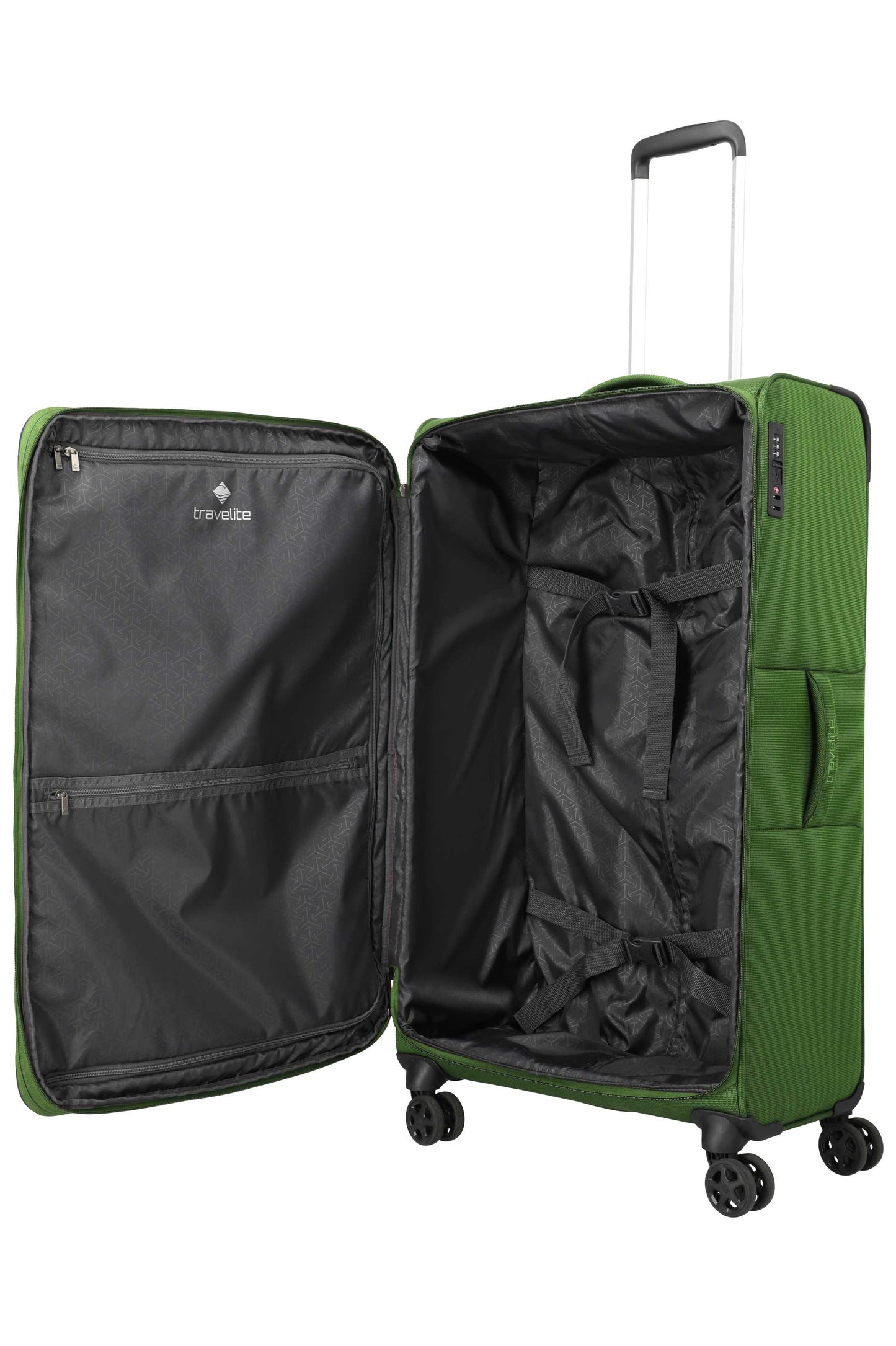 Travelite CUBIS Trolley 4w, Set L/M/S/Beauty Case/Bordtasche