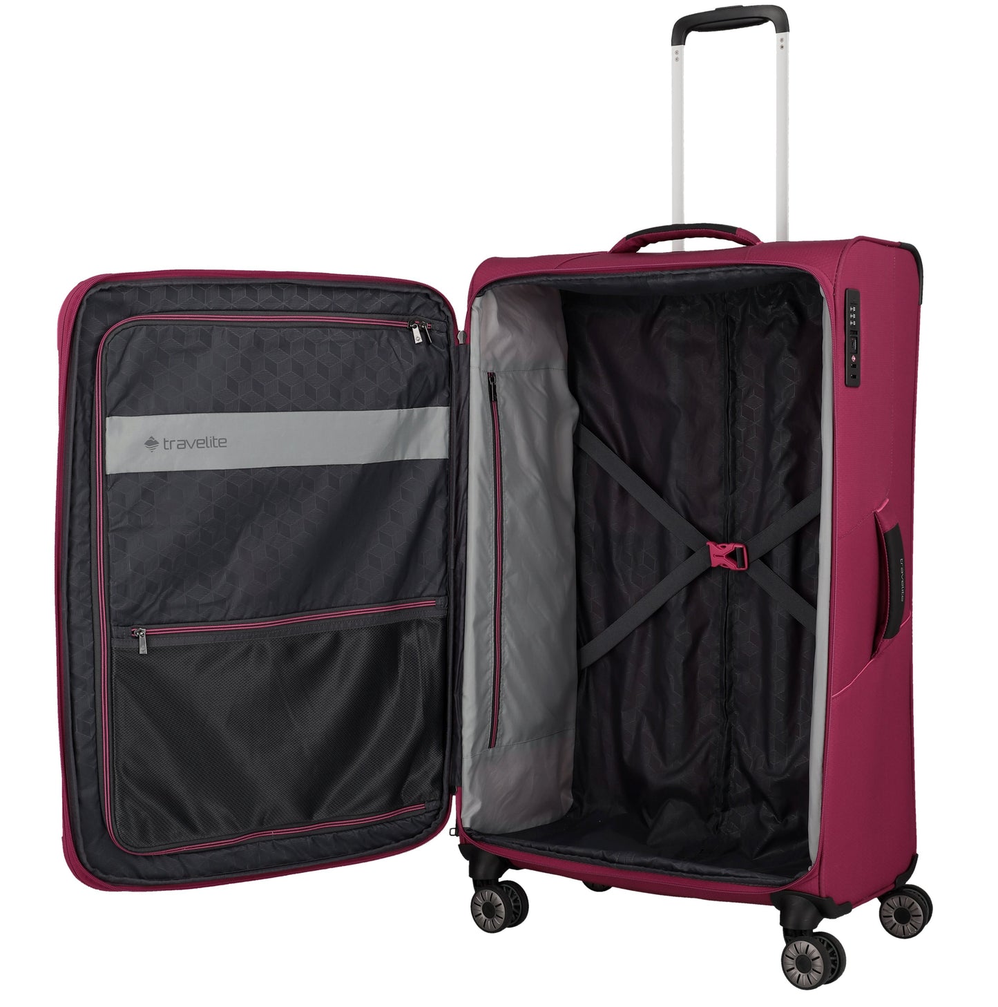 Travelite SKAII Trolley L erweiterbar