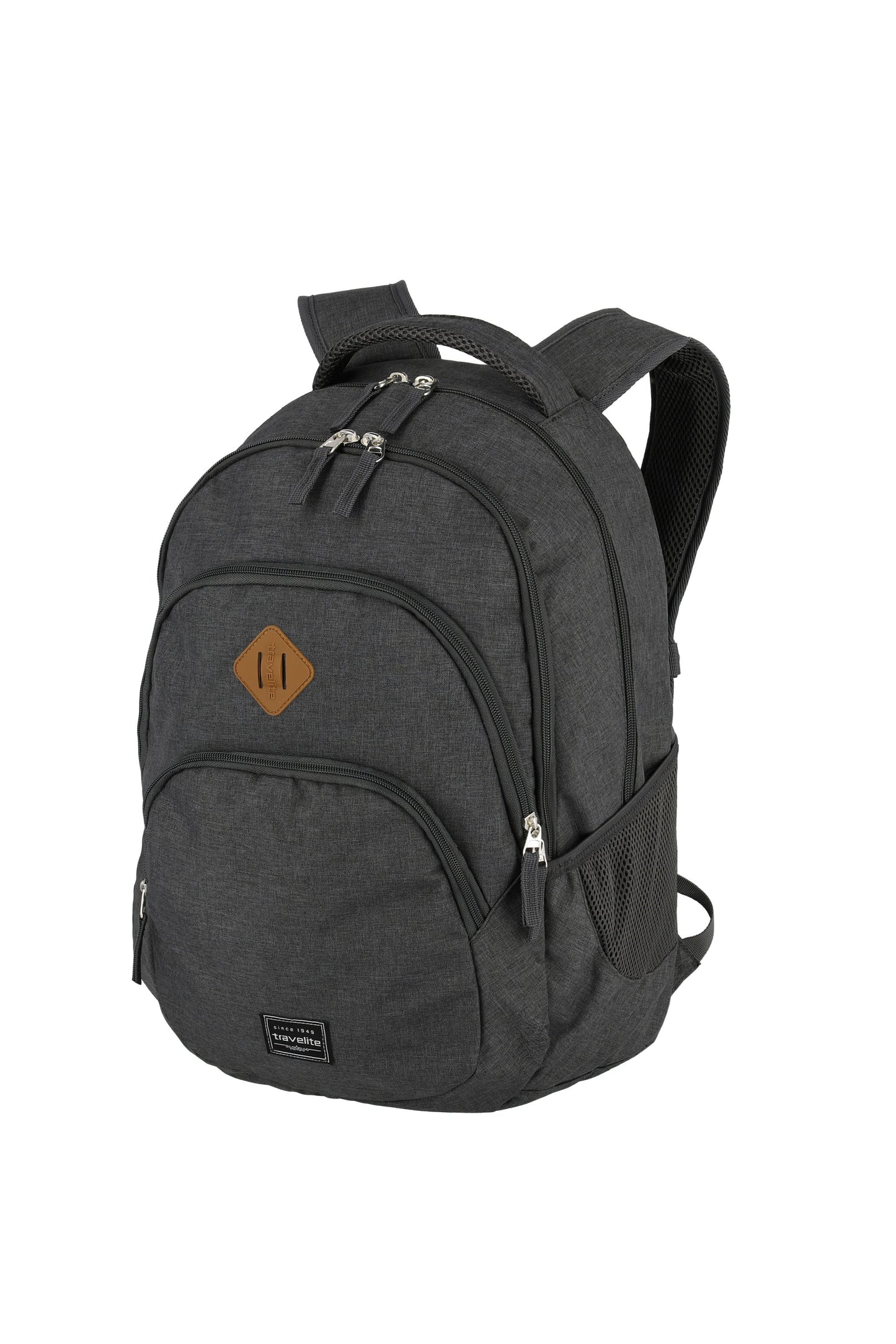 BASICS Rucksack Melange, Anthrazit