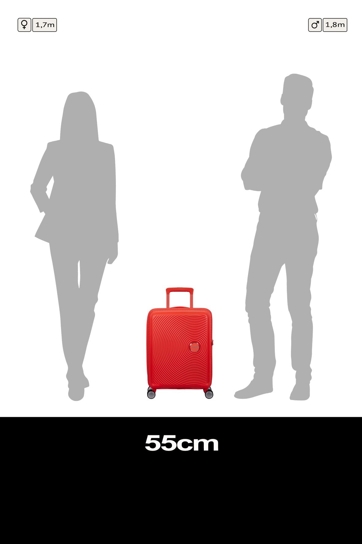 AMERICAN TOURISTER Soundbox Trolley S