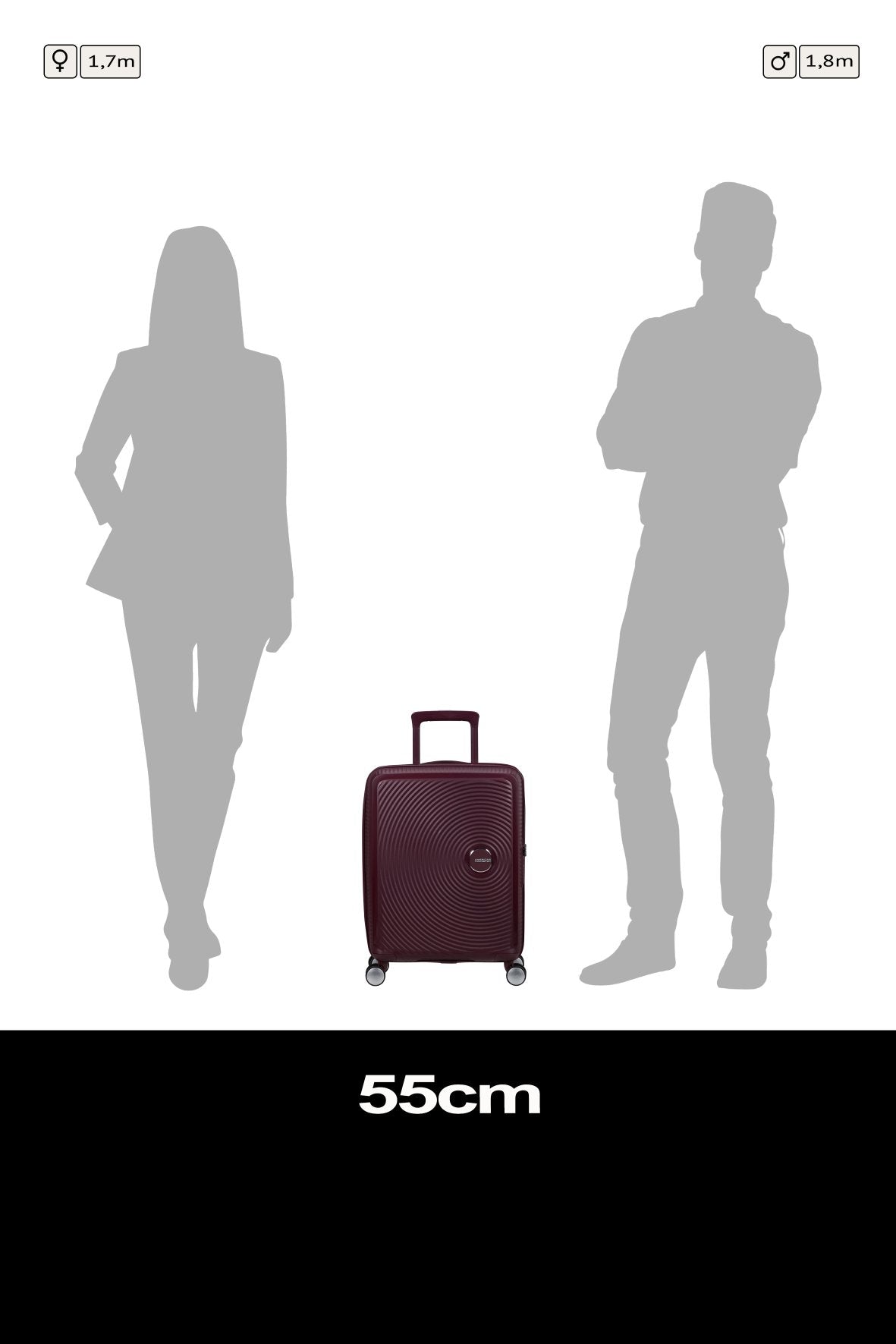 AMERICAN TOURISTER Soundbox Trolley S
