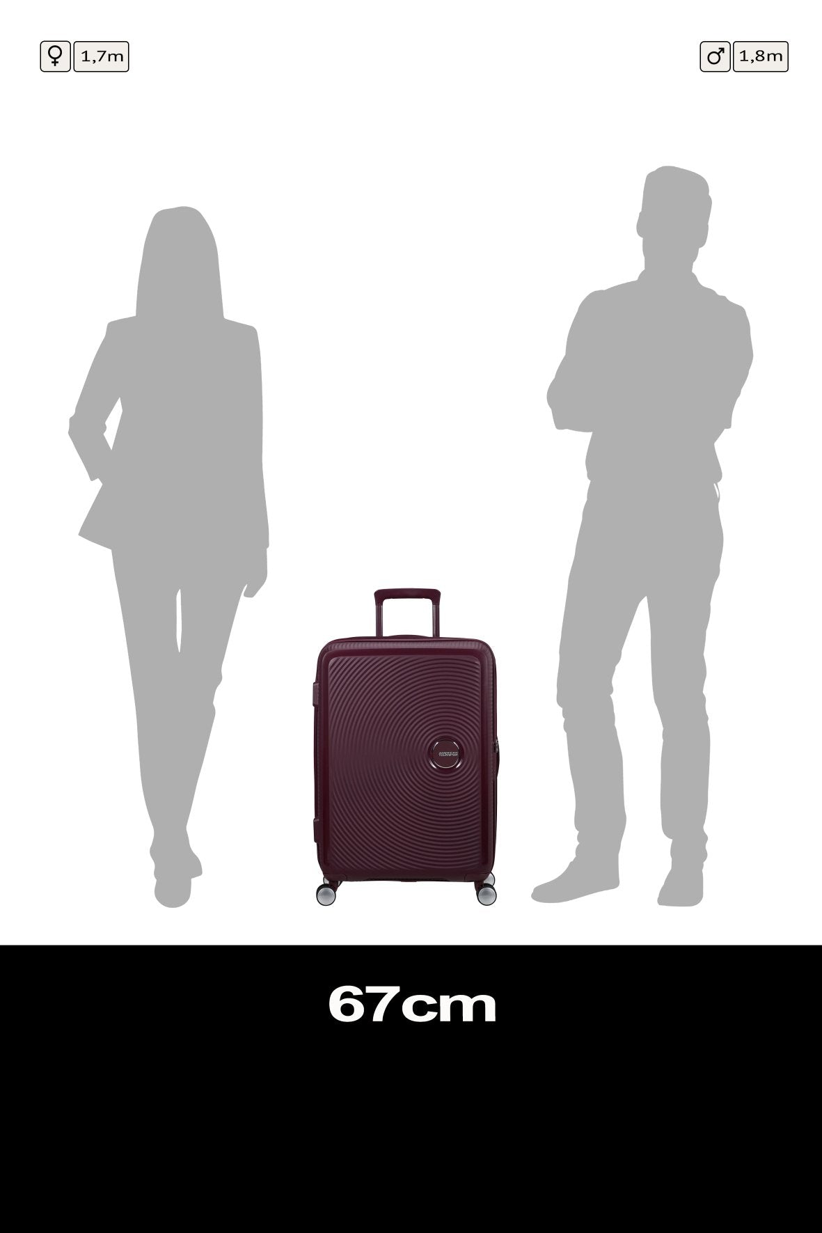 AMERICAN TOURISTER Soundbox Trolley M