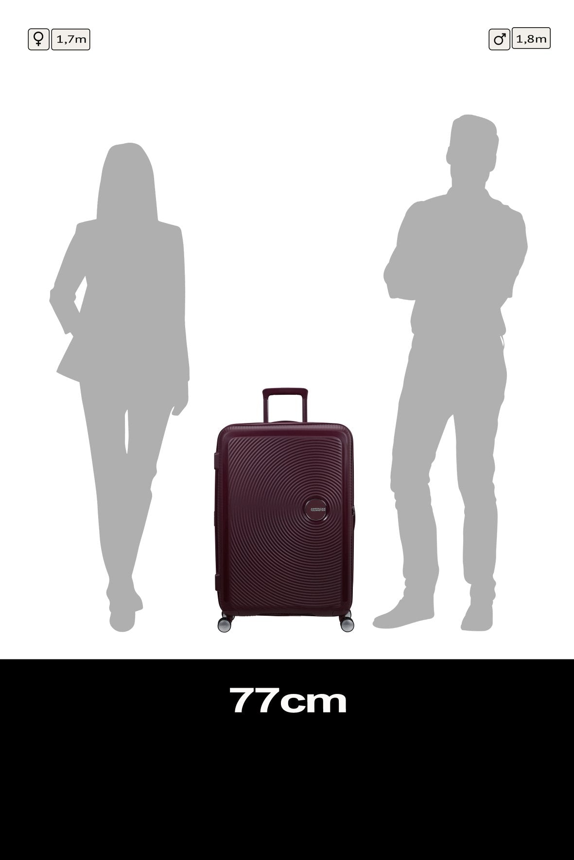 AMERICAN TOURISTER Soundbox Trolley L