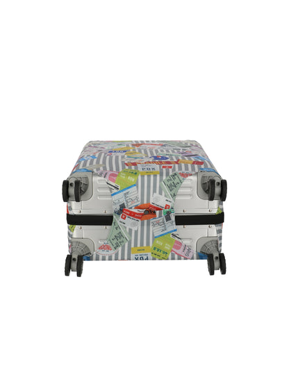 ACCESSORIES Suitcase cover M, Multi.Color/Tickets