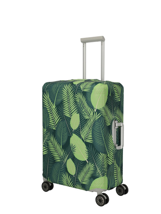 Accessoirs suitcase cover m, blue "springs"