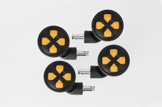 Impacked - IP1 Radset (4 replacement wheels), Sunset Yellow