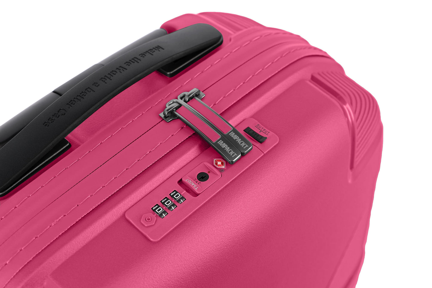 IMPACKT - IP1 4w Trolley S m.USB Port, Flora pink