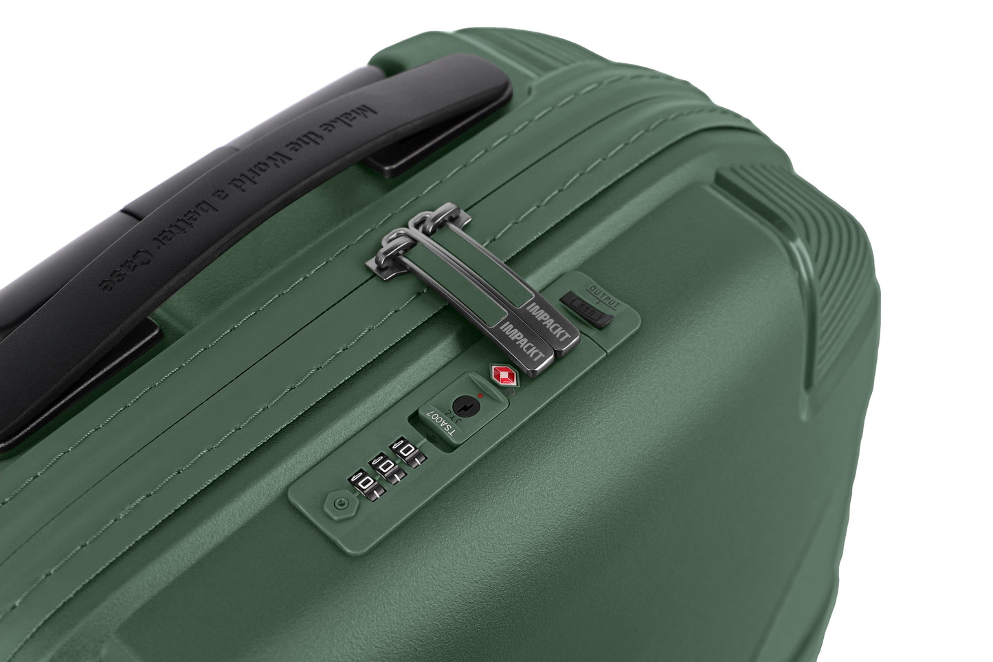 IMPACKT - IP1 4w Trolley S m.USB Port, Deep sea green