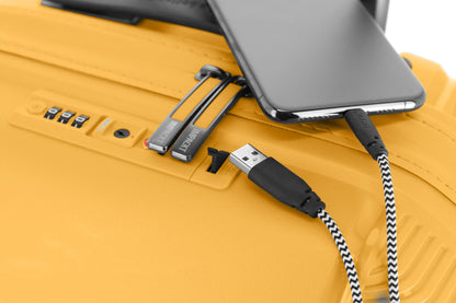IMPACKT - IP1 4w Trolley S m.USB Port, Sunset yellow