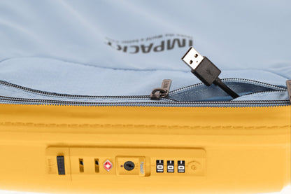 IMPACKT - IP1 4w Trolley S m.USB Port, Sunset yellow