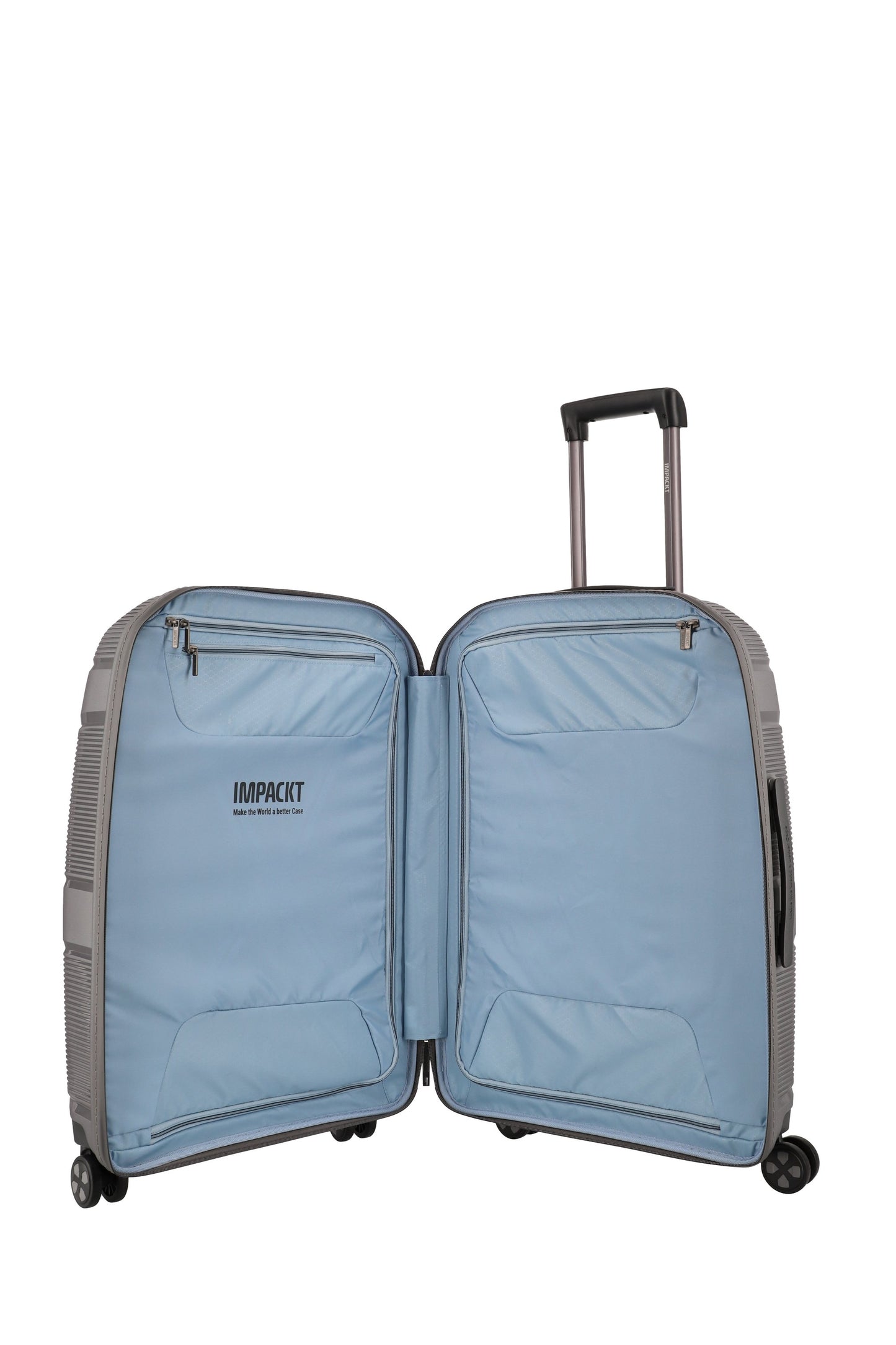 Impacked - IP1 4W trolley M, Iron Gray