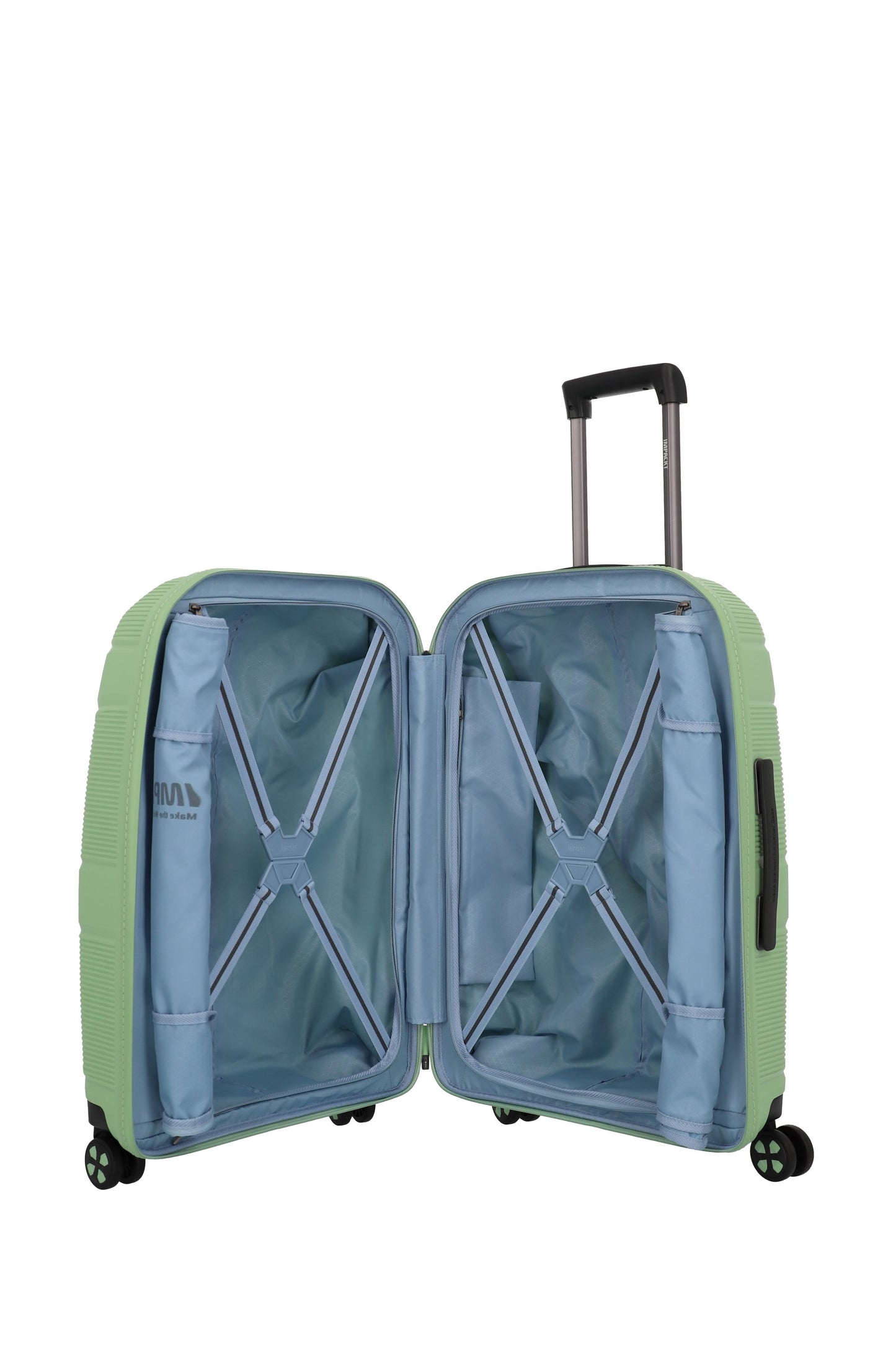 Impacked - IP1 4W trolley M, Spring Green