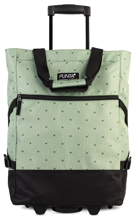 Punta Wheel Print - light green/black