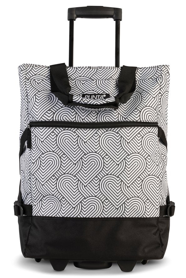 Punta Wheel Print Shopping Roller Palm