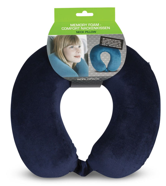 Worldpack Nackenkissen  marineblau