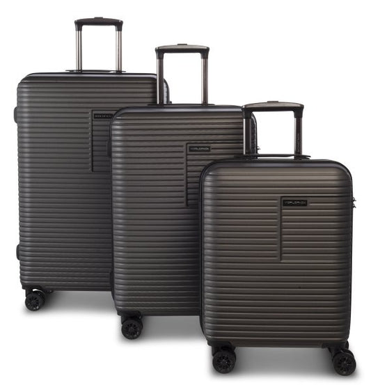 Worldpack - Breeze Trolley Set L/M/S - graubraun