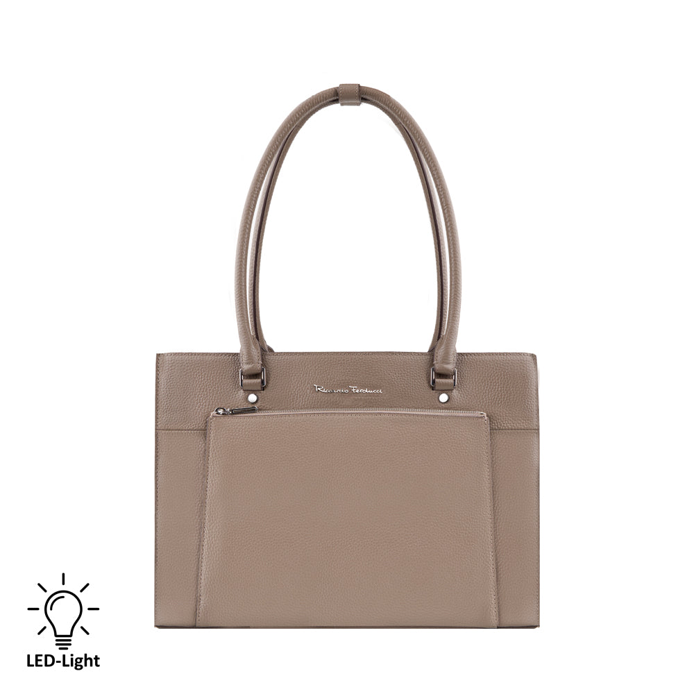 Riccardo Ferducci - Business bag w. LED-light, 16 Zoll laptop size