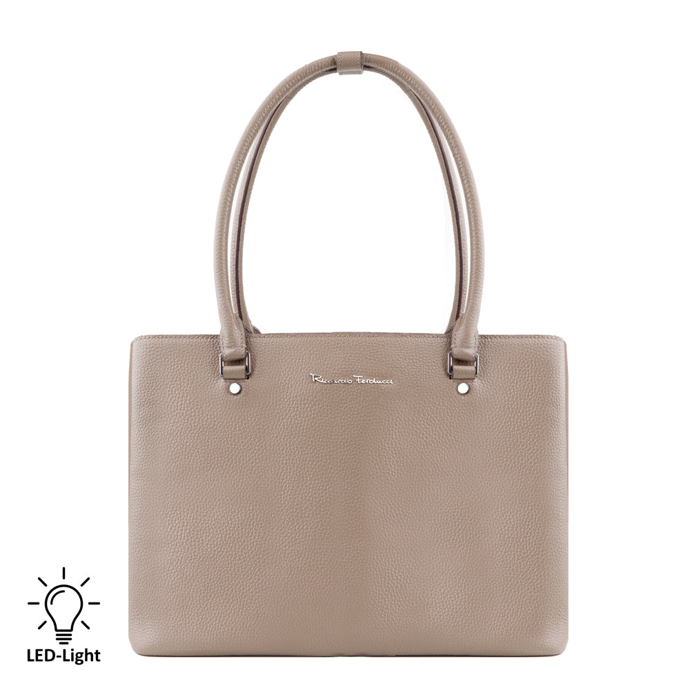 Riccardo Ferducci - Business bag w. LED-light, 14 Zoll laptop size