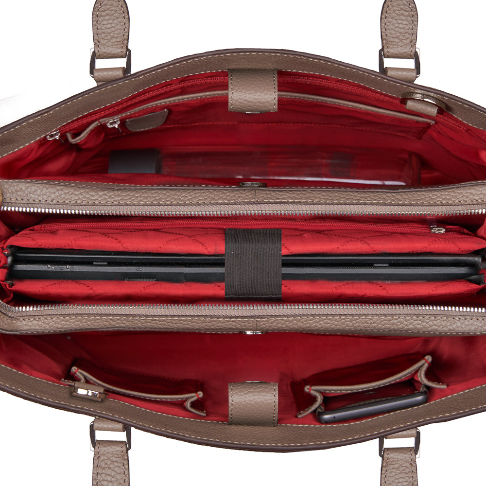 Riccardo Ferducci - Business bag w. LED-light, 14 Zoll laptop size