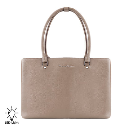 Riccardo Ferducci - Business bag, w. LED-light,17 Zoll laptop- or A4 file size