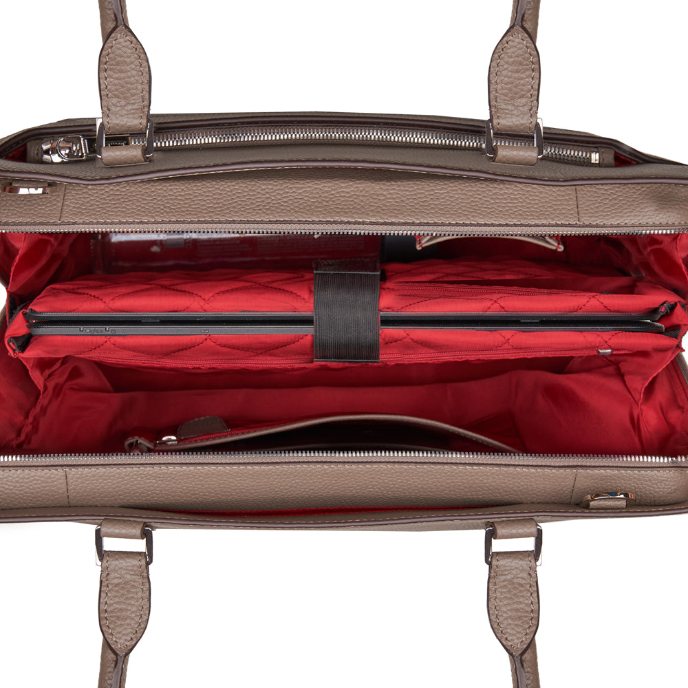 Riccardo Ferducci - Business bag, w. LED-light,17 Zoll laptop- or A4 file size