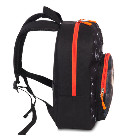 Fabrizio children's backpack *black/fire red fabrizio