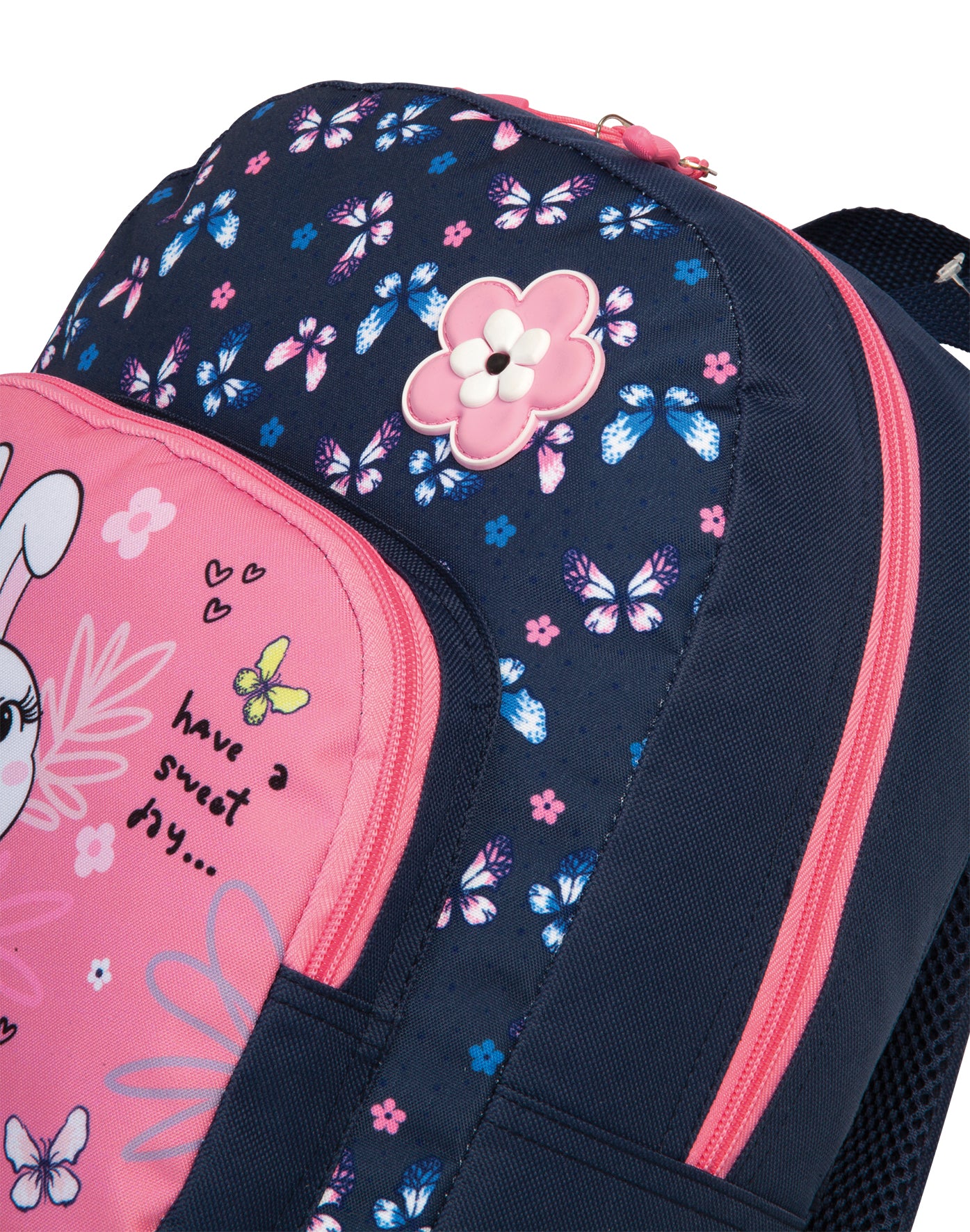 Sac à dos pour enfants Fabrizio * Bleu foncé/rose Fabrizio