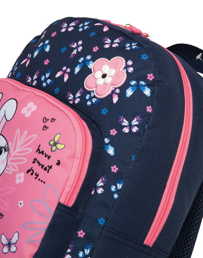 Sac à dos pour enfants Fabrizio * Bleu foncé/rose Fabrizio