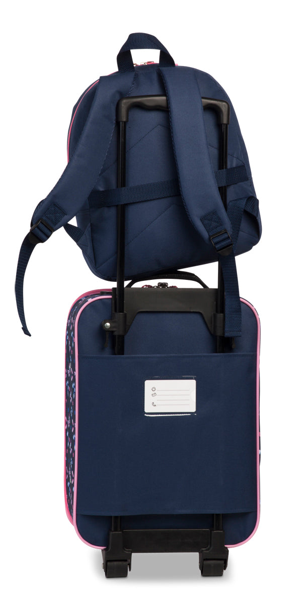 Fabrizio Kinderrucksack  *dunkelblau/rosa Fabrizio
