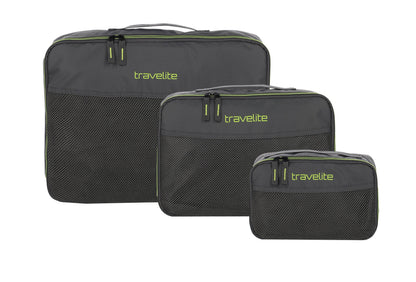 ACCESSOIRES Packing Cubes 3er, Anthrazit