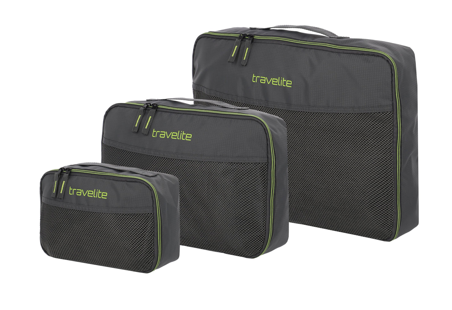 ACCESSOIRES Packing Cubes 3er, Anthrazit