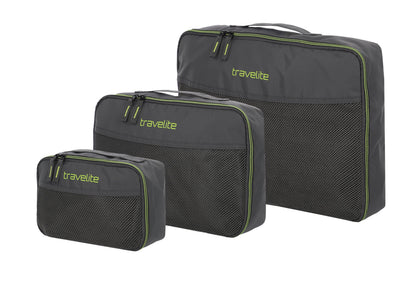 ACCESSOIRES Packing Cubes 3er, Anthrazit