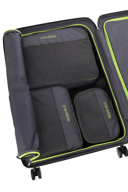 ACCESSOIRES Packing Cubes 3er, Anthrazit
