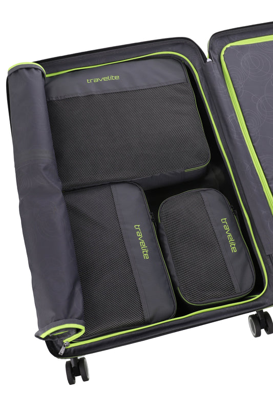 ACCESSOIRES Packing Cubes 3er, Anthrazit