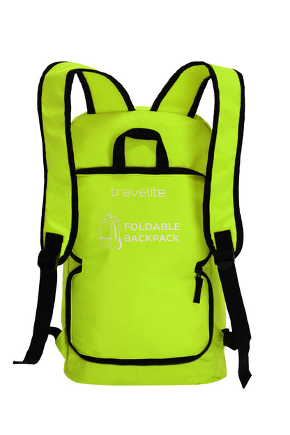 Accessoires folding backpack, lime