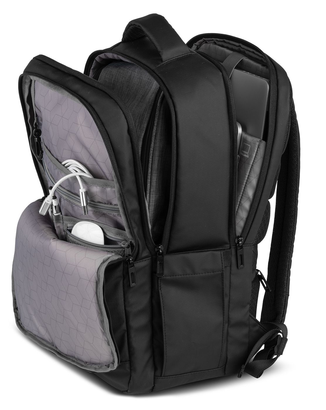 BestWay Business Pro Rucksack: Schwarz