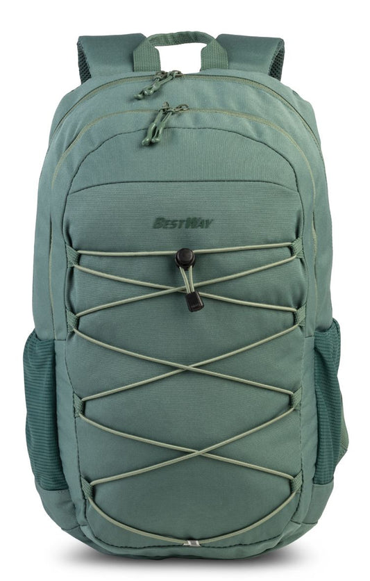 BestWay Urban Rucksack: Grau-Grün