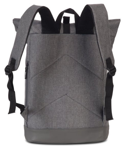 Bench Roll Top Backpack Courier Back Dailardpack Backpack 64180, Color: Dark Gray