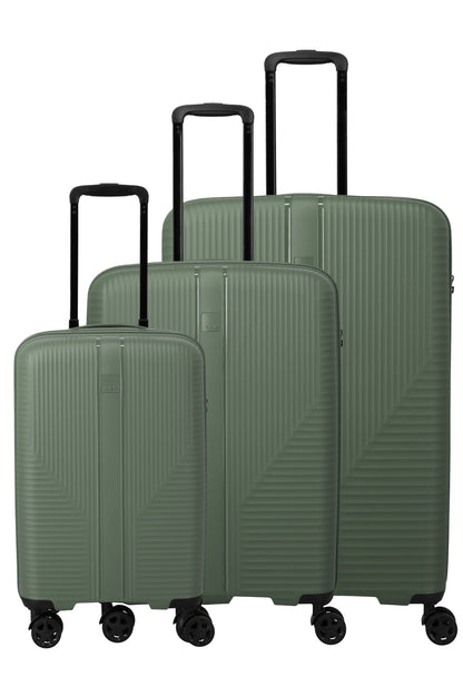 Travelite AIR STRIPE Trolley 4w, Set L/M exp./S (Slim)