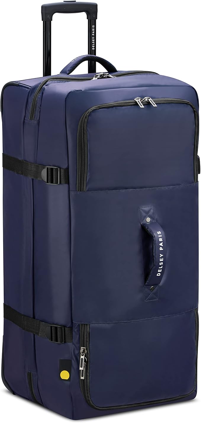 DELSEY PARIS - RASPAIL - 73 CM 2-WHEEL TROLLEY DUFFLE BAG Dunkelblau
