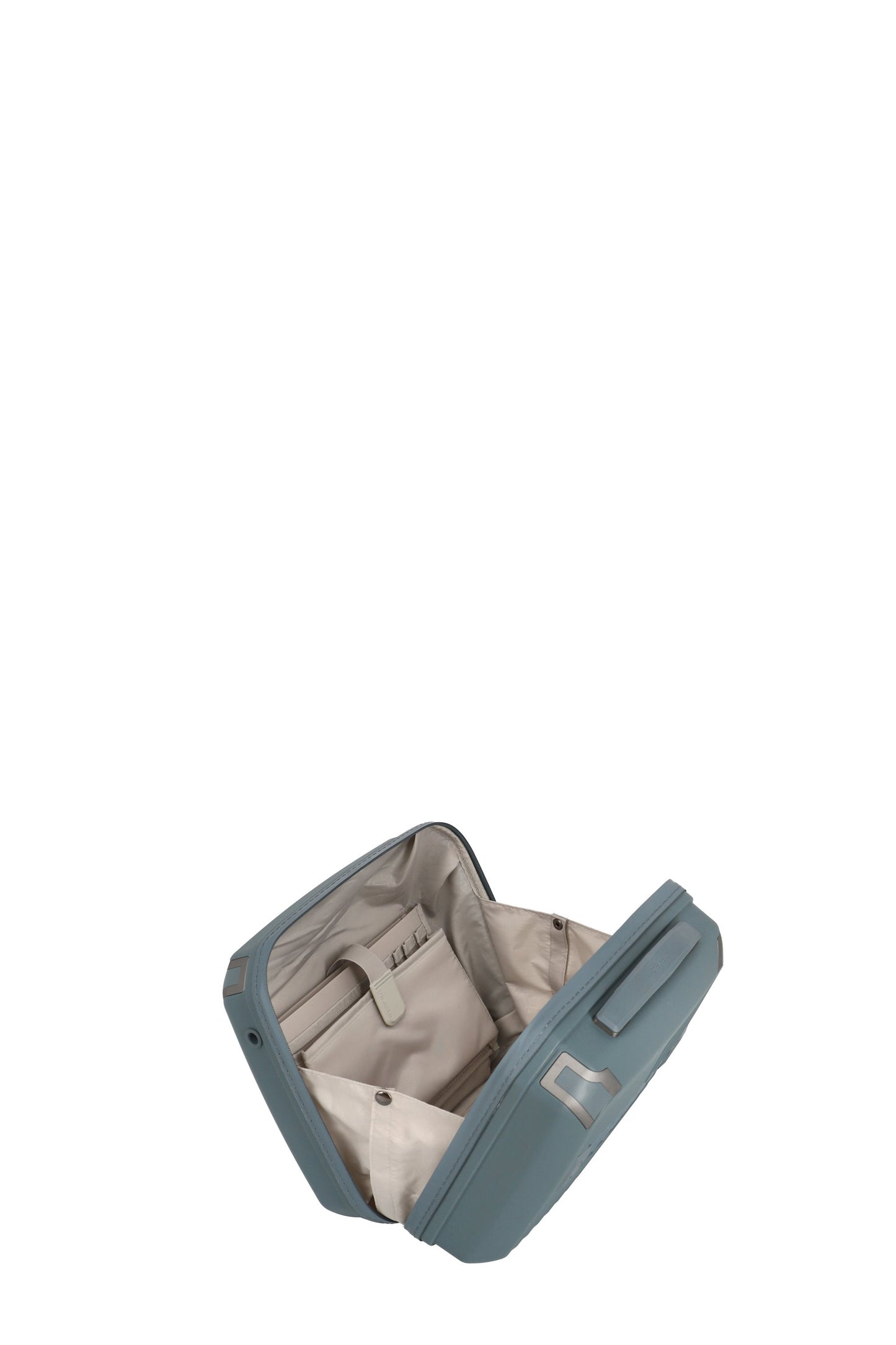 Elvaa beauty case, blue -gray