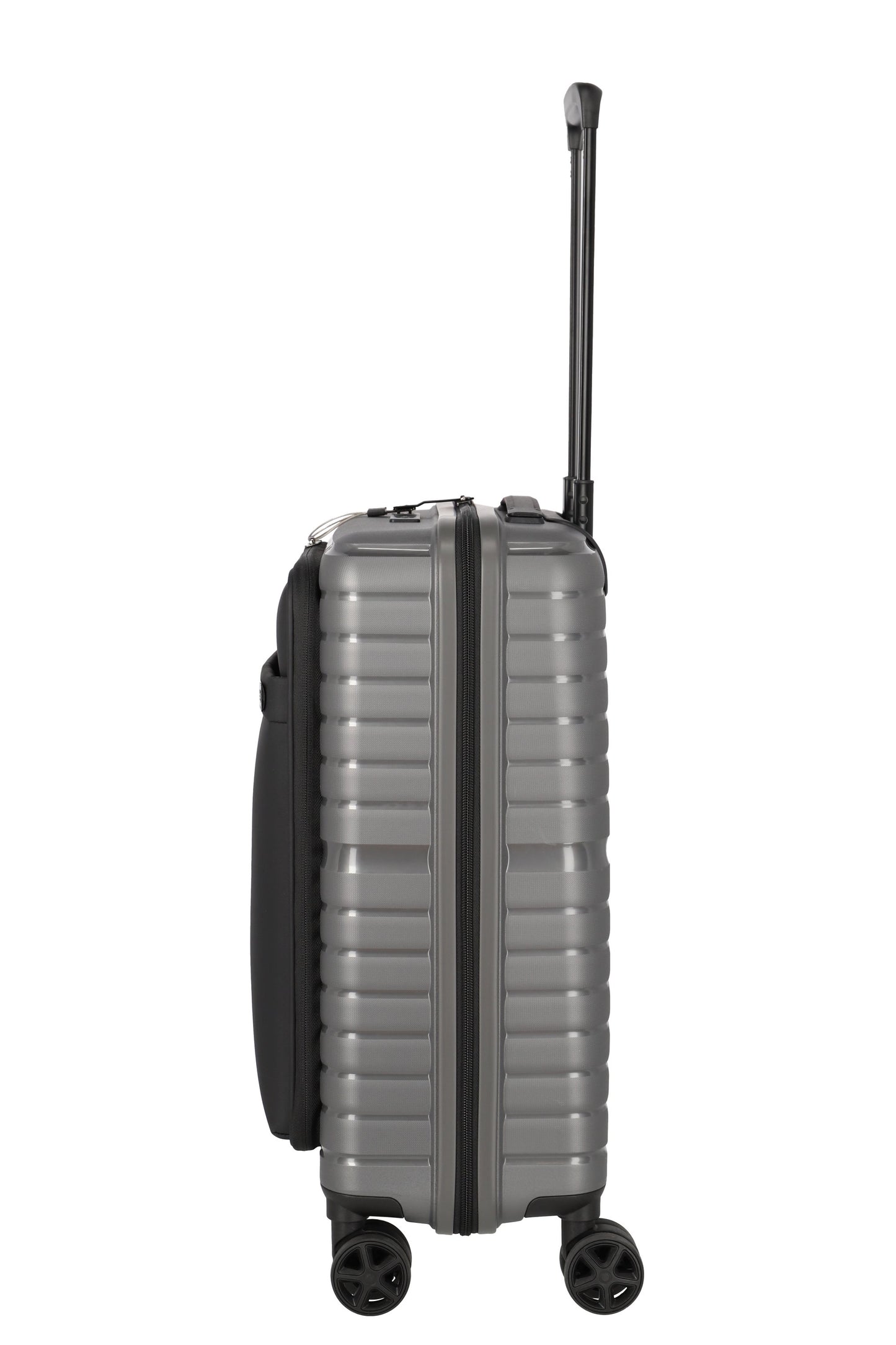 Traillite à 4 roues à main petite 42 litres avec une séries de bagages pré-poche Trento: le chariot dur remplit les bagages excès IATA, 55 cm