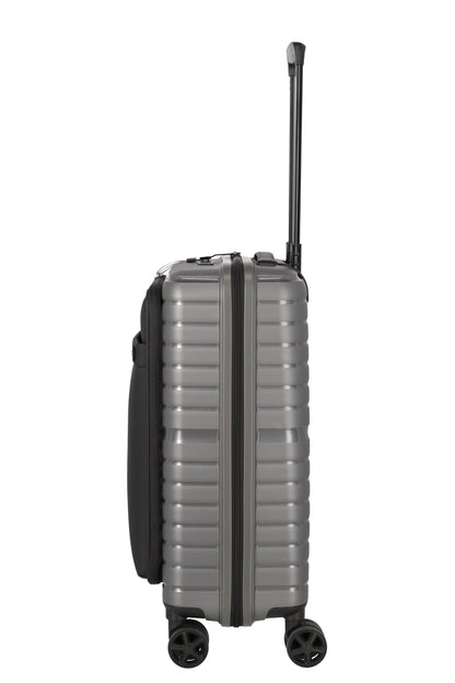 Traillite à 4 roues à main petite 42 litres avec une séries de bagages pré-poche Trento: le chariot dur remplit les bagages excès IATA, 55 cm